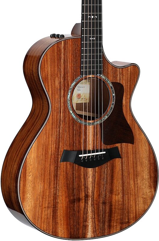 Taylor 722ce-v2 Koa Acoustic-Electric Guitar, New, Full Left Front