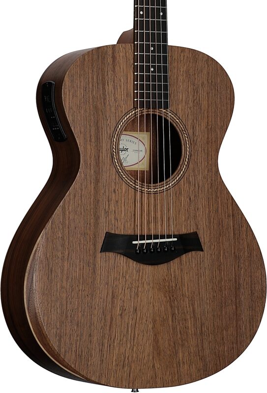 Taylor A22e Academy Walnut Top Grand Concert Acoustic-Electric Guitar, New, Full Left Front