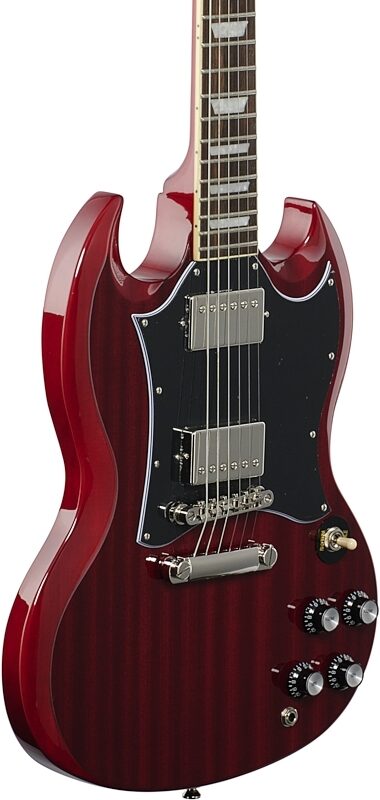 Epiphone SG Standard Electric Guitar, Heritage Cherry, Full Left Front
