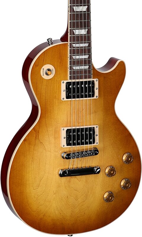 Gibson Signature Slash "Jessica" Les Paul Standard Electric Guitar (with Case), Honey Burst, Full Left Front