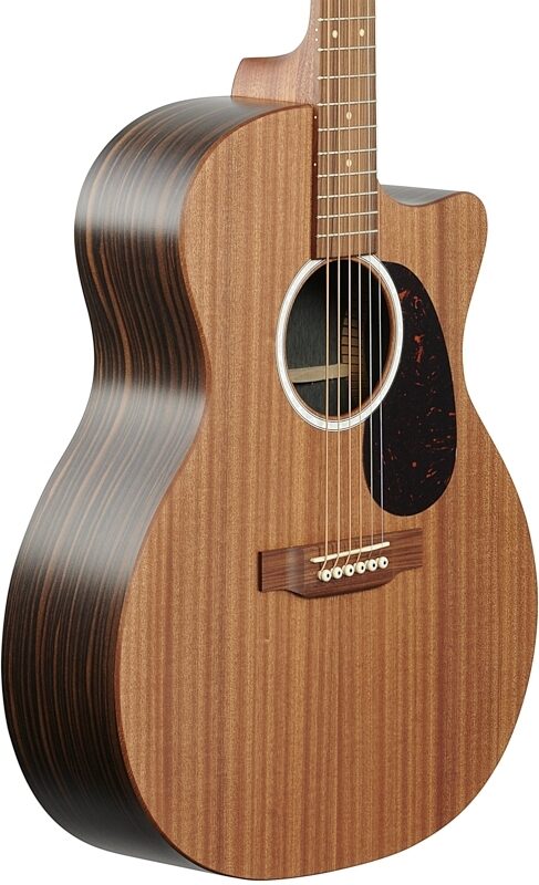 Martin GPC-X2E Macassar Grand Performance Acoustic-Electric Guitar (with Gig Bag), New, Full Left Front