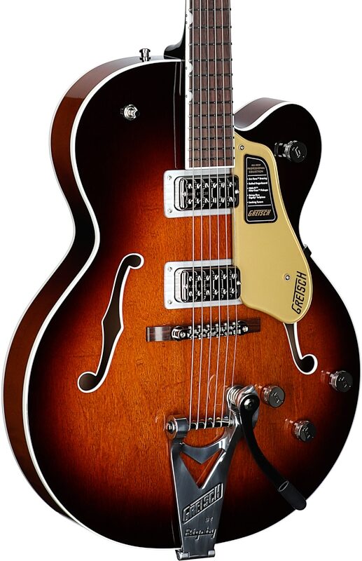 Gretsch Pro Collection Tennessean Electric Guitar (with Case), Havana Burst, Full Left Front