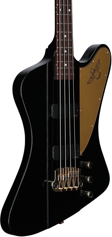 Gibson Rex Brown Thunderbird Electric Bass (with Case), Ebony, Full Left Front