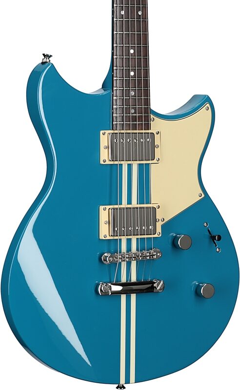 Yamaha Revstar Element RSE20 Electric Guitar, Swift Blue, Full Left Front