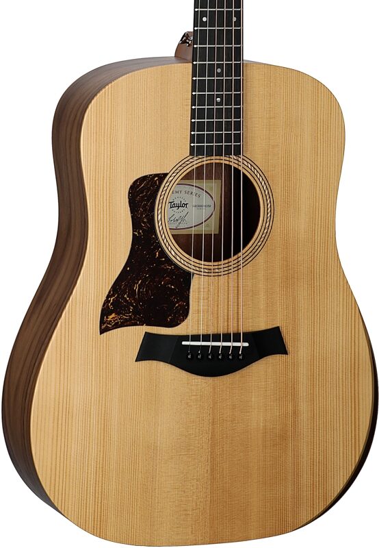 Taylor Academy 10 Dreadnought Acoustic-Electric Guitar, Left Handed (with Gig Bag), Natural, Full Left Front