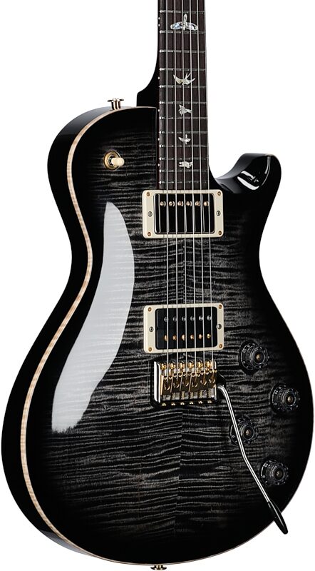 PRS Paul Reed Smith Mark Tremonti 10-Top Electric Guitar with Tremolo (with Case), Charcoal Contour Burst, Full Left Front