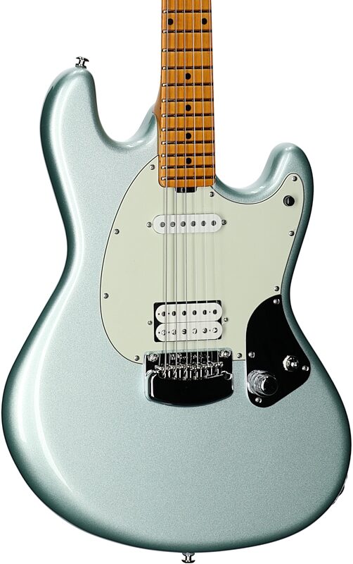 Ernie Ball Music Man Dustin Kensrue StingRay Electric Guitar, Daiquiri Ice, Full Left Front