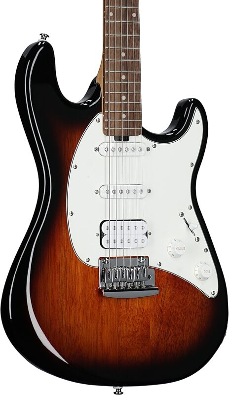 Sterling by Music Man Cutlass CT30HSS Electric Guitar, Vintage Sunburst, Blemished, Full Left Front