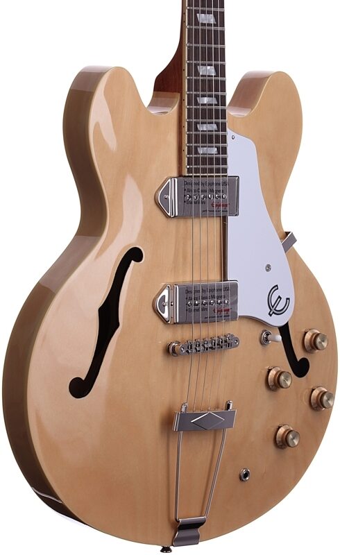 Epiphone Casino Electric Guitar, Natural, Full Left Front