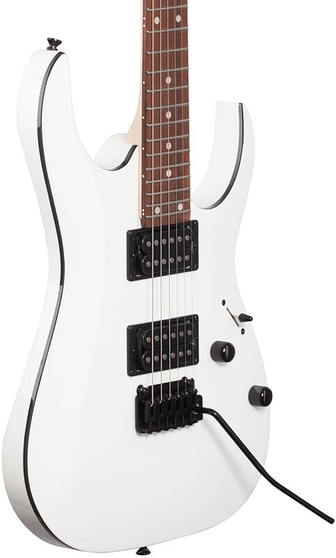 Ibanez GRGA120 Gio Series Electric Guitar, White, Full Left Front