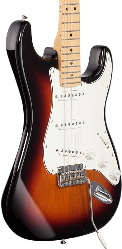 Fender Player Stratocaster Electric Guitar (Maple Fingerboard), 3-Color Sunburst, Full Left Front