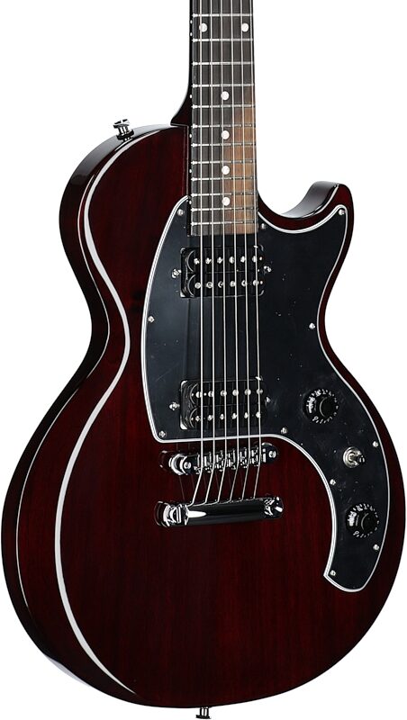 Gibson Limited Edition Les Paul Music City Special 50th Anniversary Electric Guitar (with Soft Case), Wine Red, Full Left Front