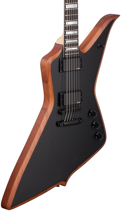 Wylde Audio Blood Eagle Mahogany Blackout Electric Guitar, New, Full Left Front