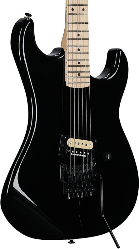 Kramer Baretta Original Series Electric Guitar, Ebony, Open Box (Very Good), Full Left Front