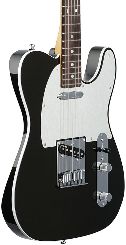 Fender American Ultra Telecaster Electric Guitar, Rosewood Fingerboard (with Case), Texas Tea, Full Left Front