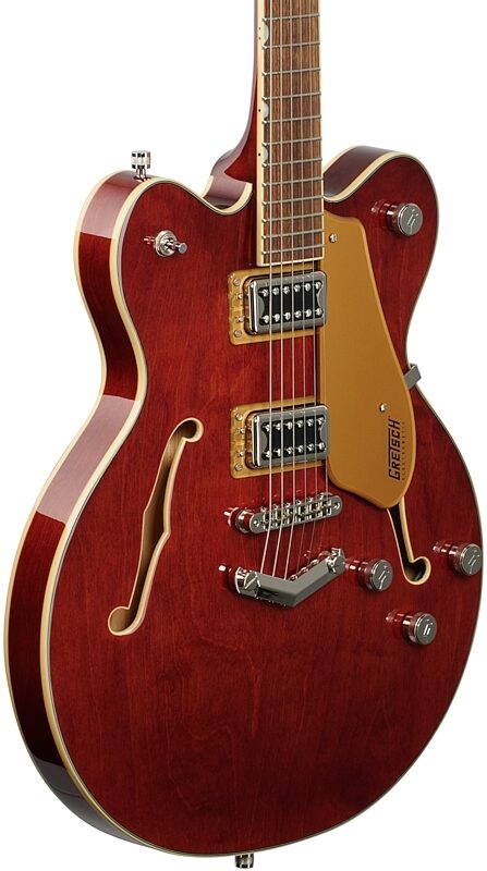 Gretsch G5622 Electromatic Center Block Double-Cut Electric Guitar, Aged Walnut, Full Left Front