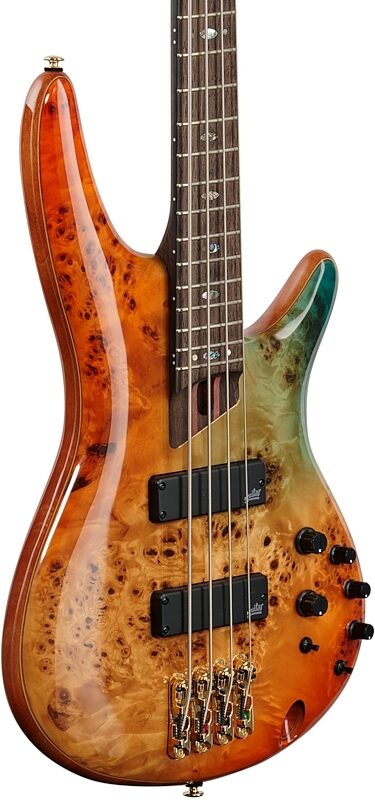 Ibanez SR1600D Premium Electric Bass (with Gig Bag), Autumn Sunset Sky, Full Left Front