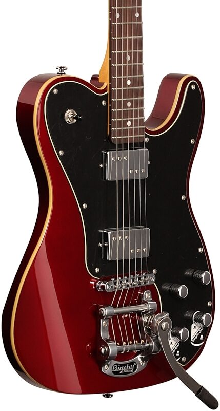 Schecter PT Fastback IIB Electric Guitar, Metallic Red, Full Left Front