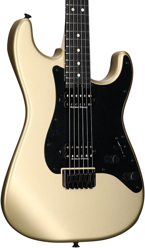 Charvel Pro-Mod So-Cal Style 1 HH HT E Electric Guitar, Pharaoh Gold, USED, Blemished, Full Left Front