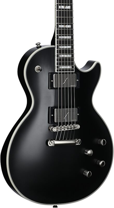 Epiphone Les Paul Prophecy Electric Guitar, Black Aged Gloss, Full Left Front