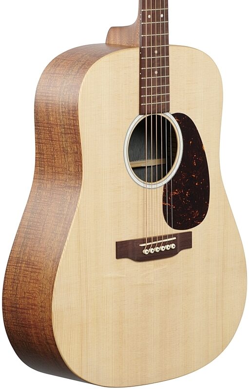Martin D-X2E Koa Acoustic-Electric Guitar (with Gig Bag), New, Full Left Front