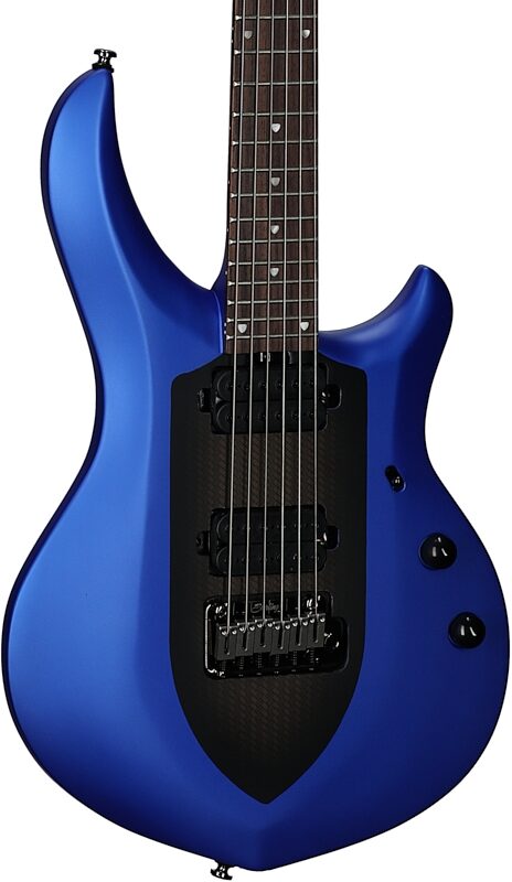Sterling by Music Man John Petrucci Majesty MAJ100 Electric Guitar, Sib Sapphire, Full Left Front