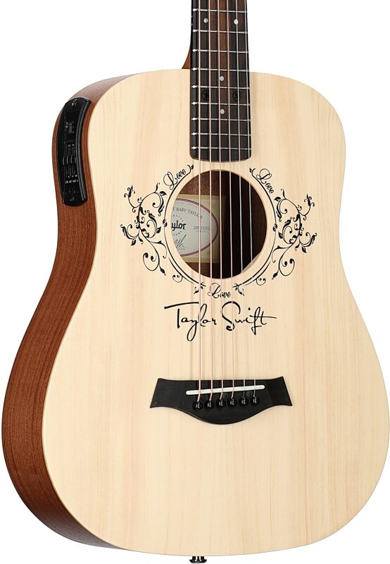 Taylor TSBTe Taylor Swift Acoustic-Electric Guitar, New, Full Left Front