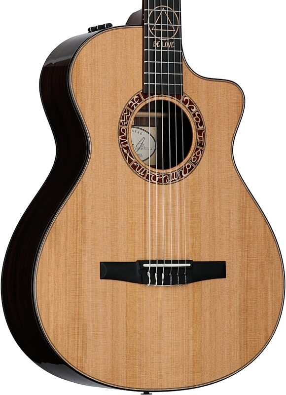 Taylor Jason Mraz Signature Model Grand Concert Classical Acoustic-Electric Guitar (with Case), New, Full Left Front