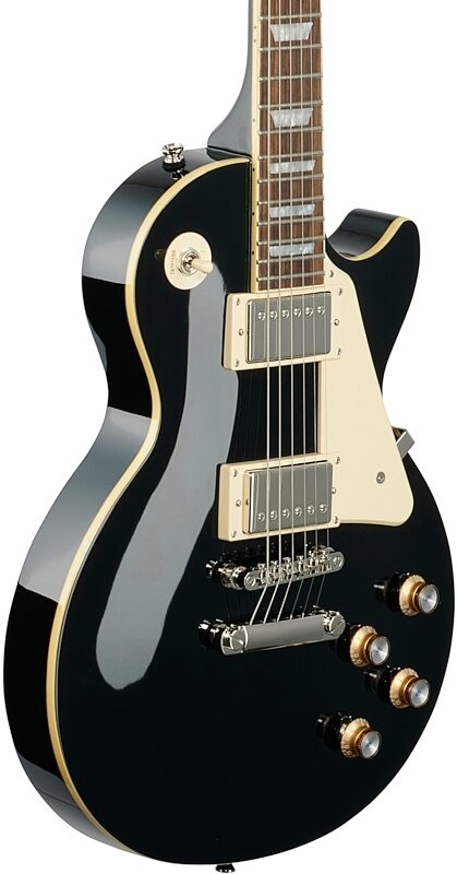 Epiphone Les Paul Standard '60s Electric Guitar, Ebony, Full Left Front