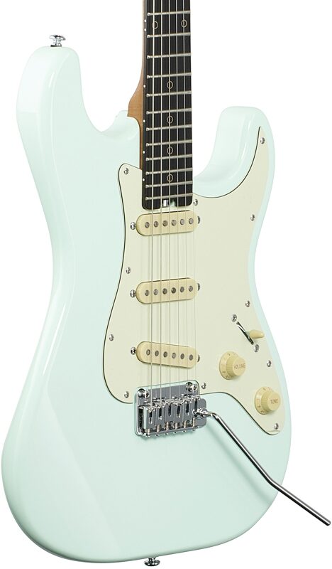 Schecter Nick Johnston Diamond Traditional Electric Guitar, Atomic Frost, Blemished, Full Left Front