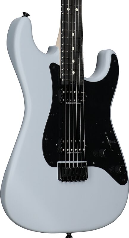 Charvel Pro-Mod So-Cal Style 1 HH HT E Electric Guitar, Primer Gray, USED, Blemished, Full Left Front