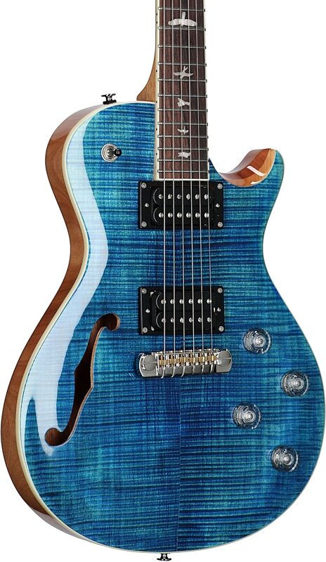 PRS Paul Reed Smith SE Zach Myers 594 Electric Guitar, Myers Blue, Full Left Front