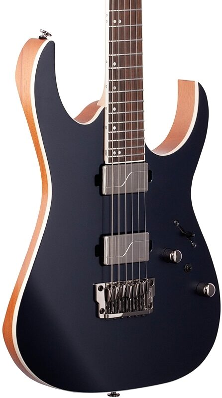 Ibanez RG5121 Prestige Electric Guitar (with Case), Dark Tide Blue Flat, Full Left Front