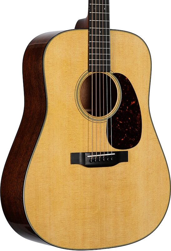 Martin D-18 Dreadnought Acoustic Guitar (with Case), Natural, Serial #2777965, Blemished, Full Left Front