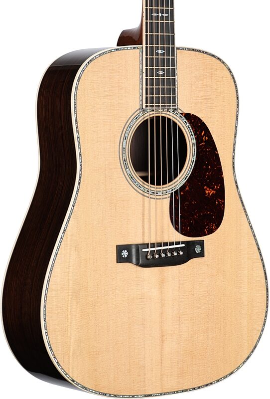 Martin D-42 Modern Deluxe Dreadnought Acoustic Guitar (with Case), New, Full Left Front