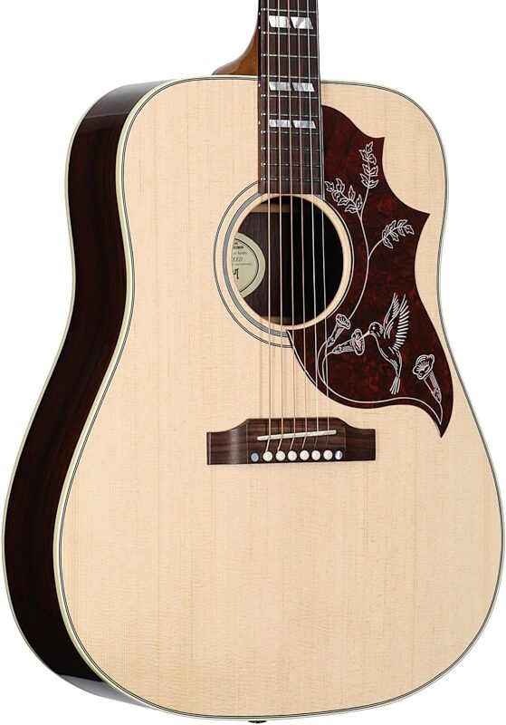 Gibson Hummingbird Studio Walnut Acoustic-Electric Guitar (with Case), Antique Walnut, Full Left Front
