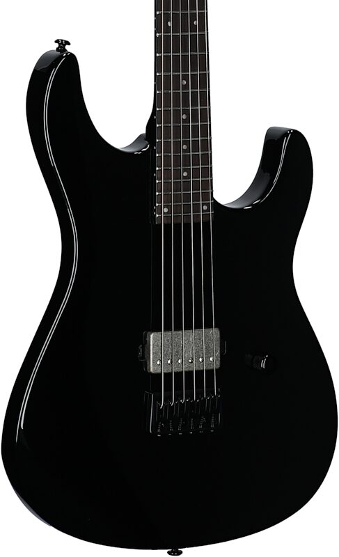 ESP LTD SN-201HT Electric Guitar, Black, Full Left Front