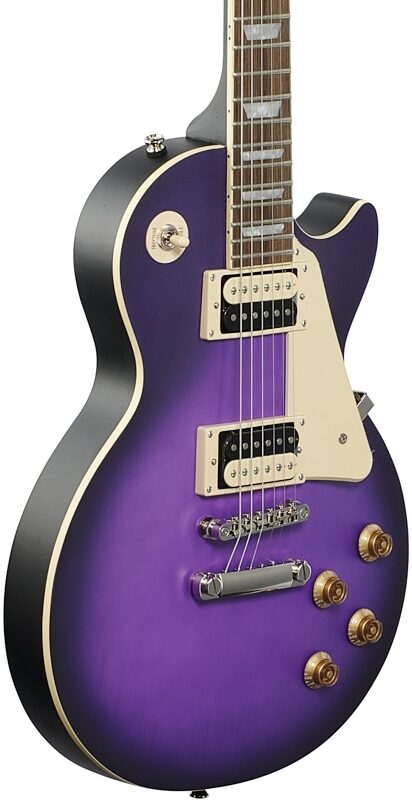 Epiphone Les Paul Classic Worn Electric Guitar, Violet Purple Burst, Blemished, Full Left Front