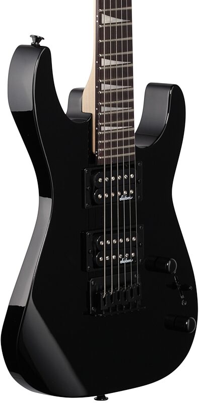Jackson JS Series Dinky Minion JS1X 2/3-Scale Electric Guitar, Black, Full Left Front