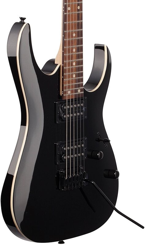 Ibanez GRGA120 Gio Series Electric Guitar, Black Night, Full Left Front