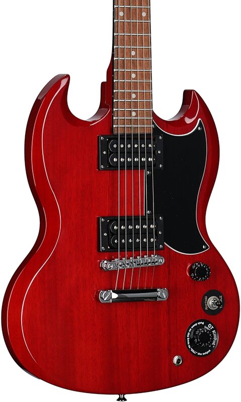 Epiphone SG Special Electric Guitar, Cherry, Full Left Front