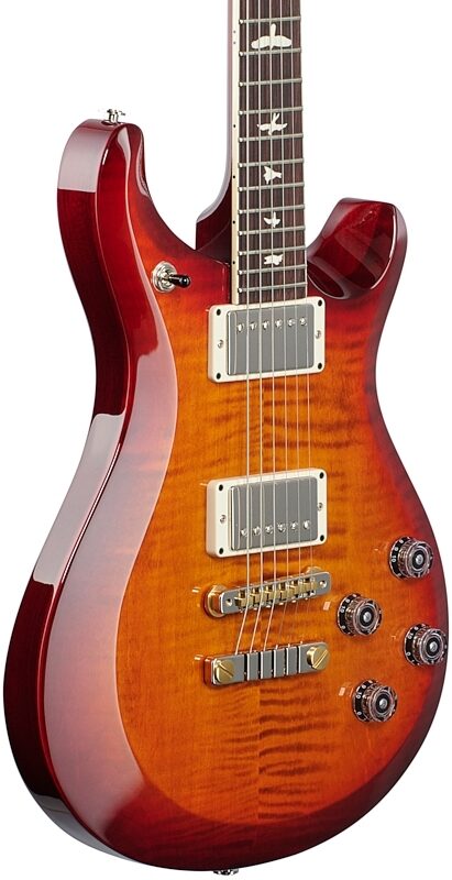 PRS Paul Reed Smith S2 McCarty 594 Electric Guitar (with Gig Bag), Dark Cherry Sunburst, Full Left Front
