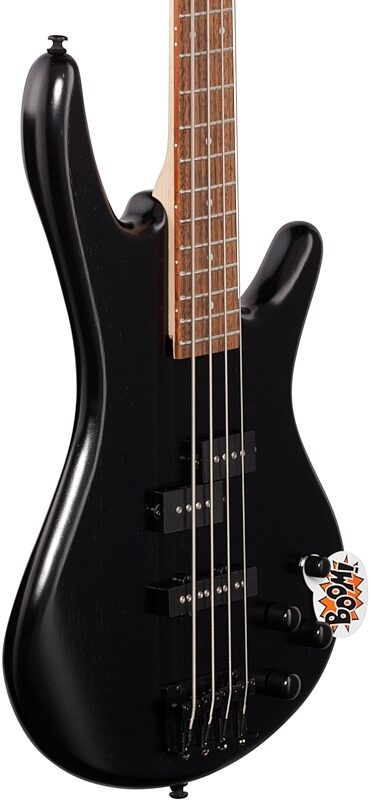 Ibanez GSR200 Electric Bass, Weathered Black, Full Left Front