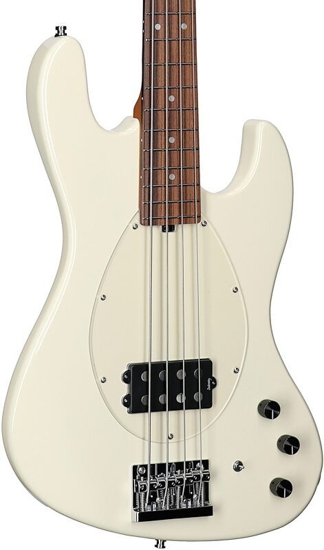 Sadowsky MetroExpress MV4 Electric Bass, Morado Fingerboard (with Gig Bag), Olympic White, Full Left Front