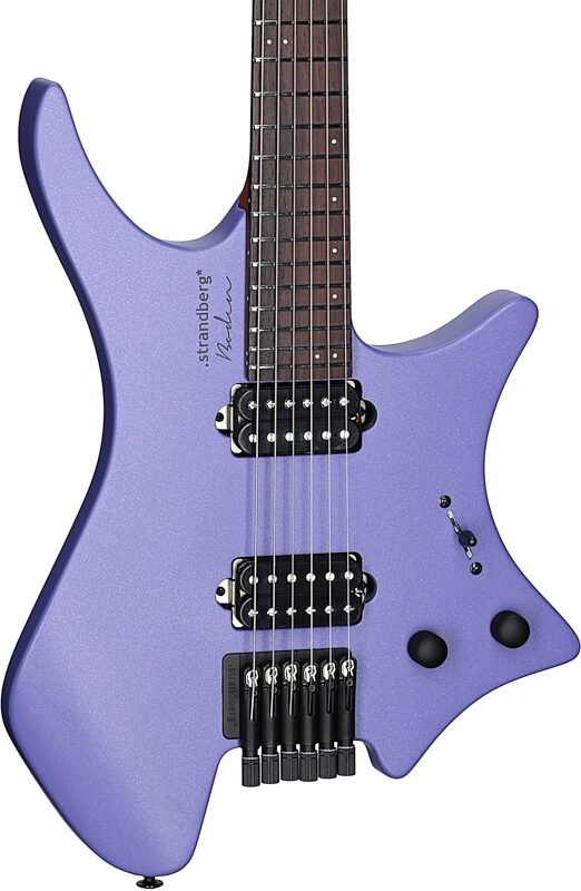 Strandberg Boden Essential 6 Electric Guitar (with Gig Bag), Future Dusk, Full Left Front