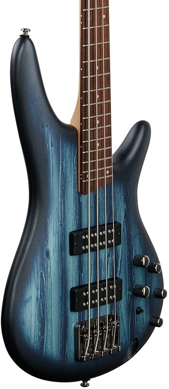 Ibanez SR300E Electric Bass, Sky Veil Matte, Full Left Front