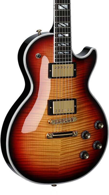 Gibson Les Paul Supreme AAA Figured Electric Guitar (with Case), Fireburst, Open Box (Very Good), Full Left Front