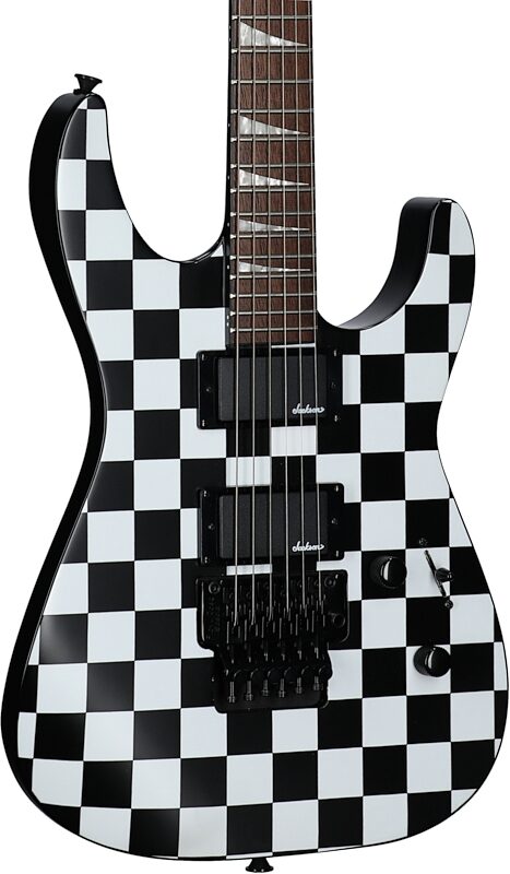 Jackson X Series Soloist SLX DX Electric Guitar, Checkered Past, Full Left Front