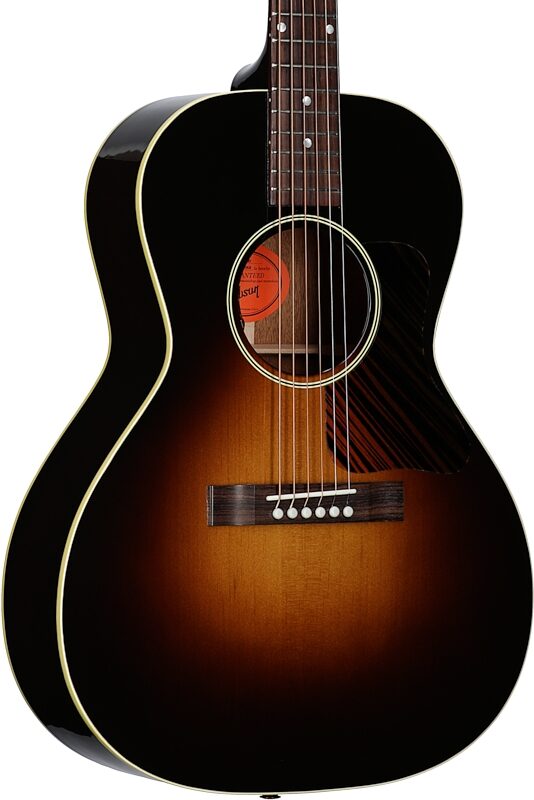 Gibson L-00 Original Acoustic-Electric Guitar (with Case), Vintage Sunburst, Full Left Front