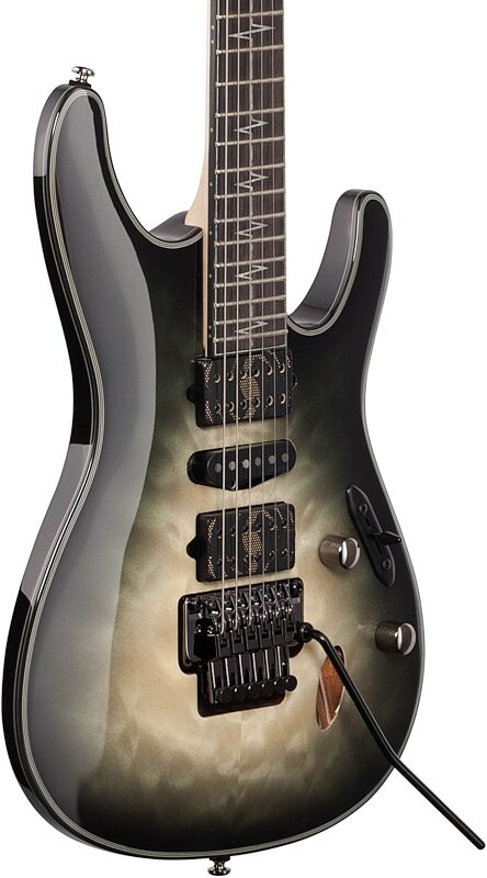 Ibanez Nita Strauss Signature JIVA10 Electric Guitar (with Gig Bag), Deep Space Blonde, Full Left Front
